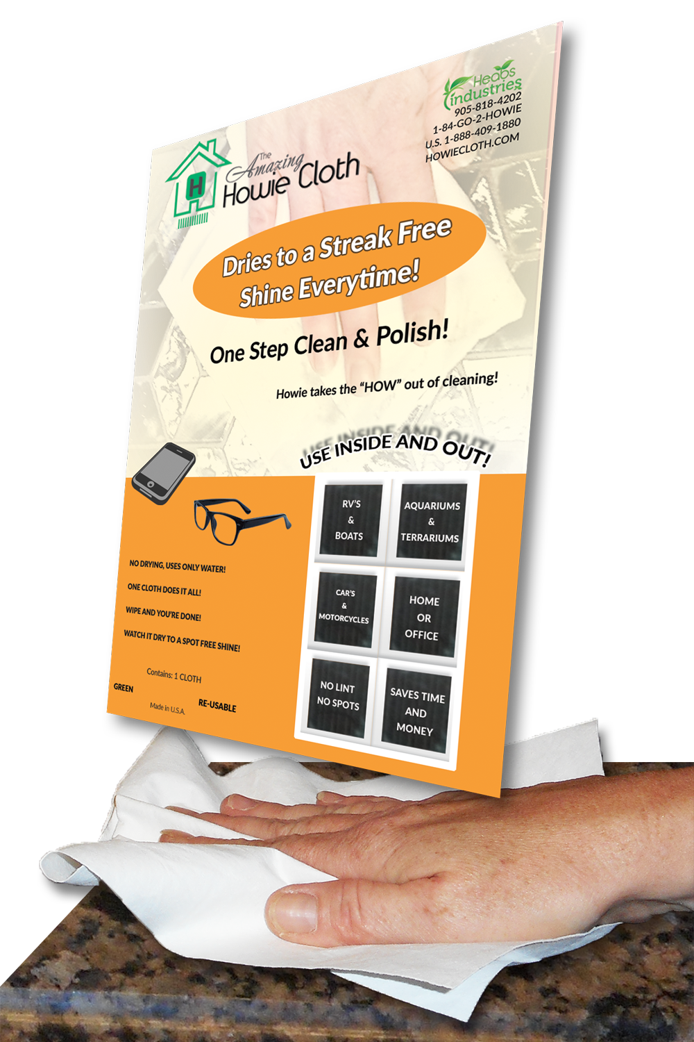 FREE CLOTH with Purchase
